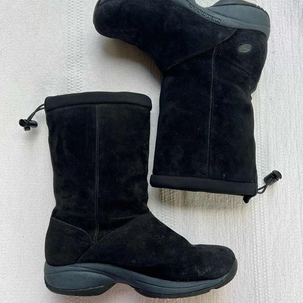 Merrell Primo Chill Black Winter Boots Woman 7